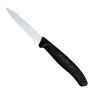 VICTORINOX KNIFE PARING 3.25" SERRATED BLACK LARGE HANDLE (BY / EACH)