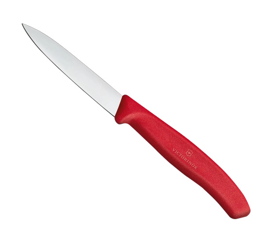 Victorinox Swiss Classic 3.25 Serrated Paring Knife (Red)