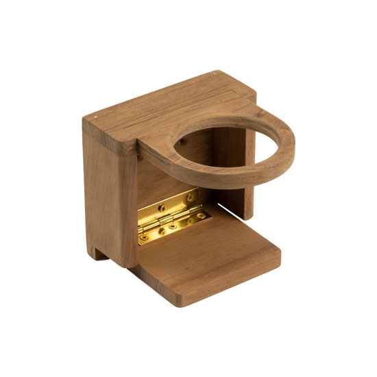 WHITECAP FOLDING DRINK HOLDER TEAK