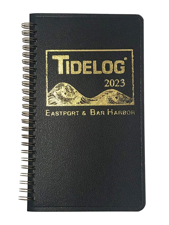 BOOK EASTPORT & BAR HARBOR TIDELOG 2024 EDITION