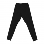 BRITTS KNITS WOMENS FLEECE-LINED BLACK LEGGINGS SMALL/MEDIUM