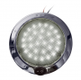 ADVANCED LED 5 1/2" LOW PROFILE CONTEMPORARY DOME LIGHT WHITE LED