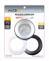 ADVANCED LED 3" RECESSED DOWNLIGHT WHITE LED WITH 3 BEZELS