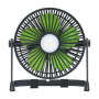 RECHARGEABLE FAN WITH LIGHT 4 BRIGHTNESS LEVELS AND 3 FAN SPEEDS