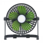 LITEZALL RECHARGEABLE FAN WITH LIGHT 4 BRIGHTNESS LEVELS 3 FAN SPEEDS