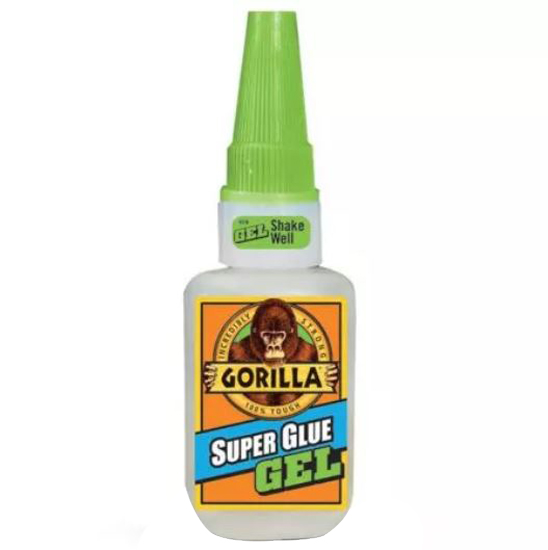 GORILLA SUPER GLUE GEL 15 GRAM BOTTLE