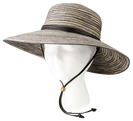 SLOGGERS BRAIDED SUN HAT WOMENS BROWN ONE SIZE