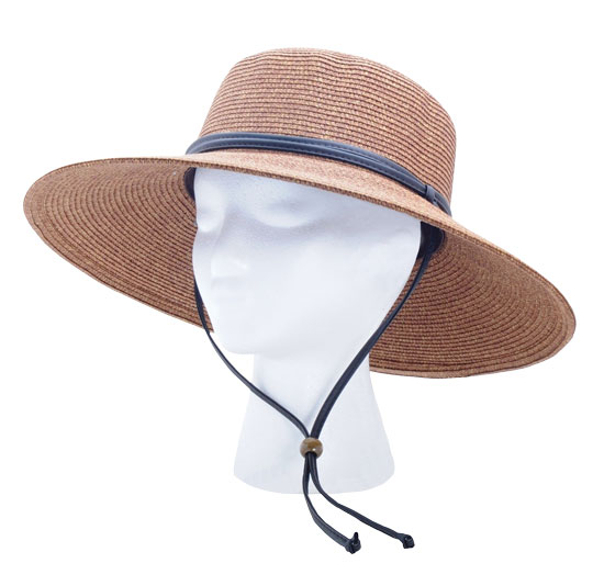 SLOGGERS BRAIDED SUN HAT WOMENS BLUE ONE SIZE