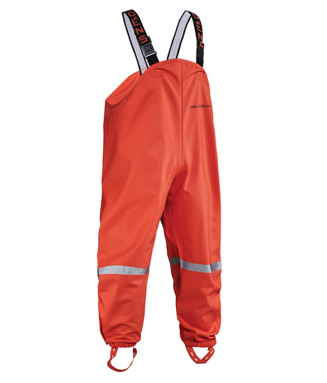 GRUNDENS ZENITH 294 BIB PANTS JUNIORS ORANGE