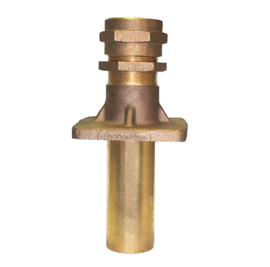 BUCK ALGONQUIN RUDDER PORT SQUARE FLANGE BRONZE FOR 1-1/2" SHAFT