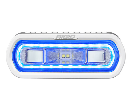 SR-L SERIES MARINE SPREADER POD WHITE WITH BLUE HALO