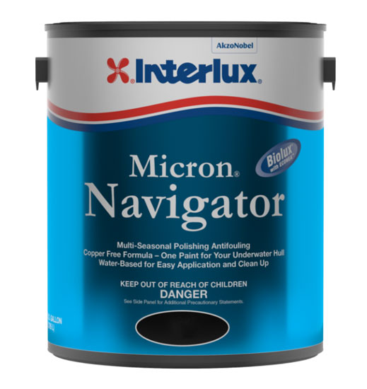 INTERLUX MICRON NAVIGATOR ANTIFOULING PAINT BLACK (GALLON)