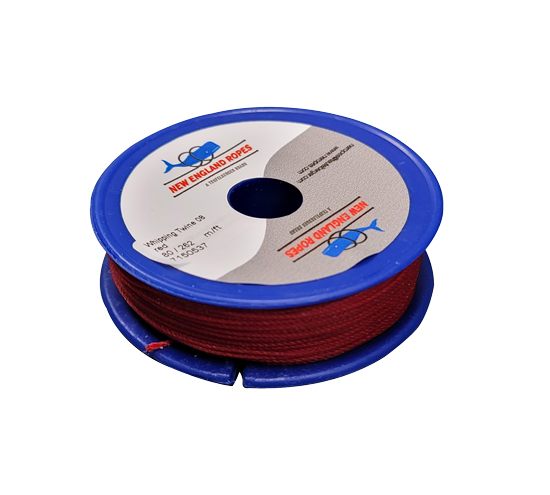 WHIPPING TWINE RED 0.8MM POLYESTER 262' SPOOL