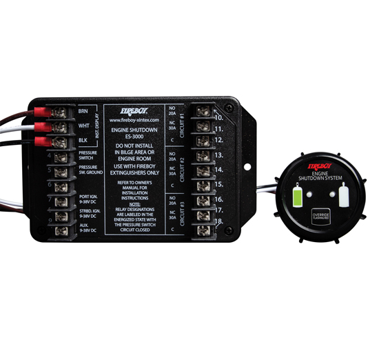 FIREBOY ENGINE SHUTDOWN SYSTEM RND/CG&MA SYSTEMS 12V/24V