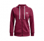 UNDER ARMOUR RIVAL FLEECE HOODIE WOMENS CHARGED CHERRY 2X-LARGE