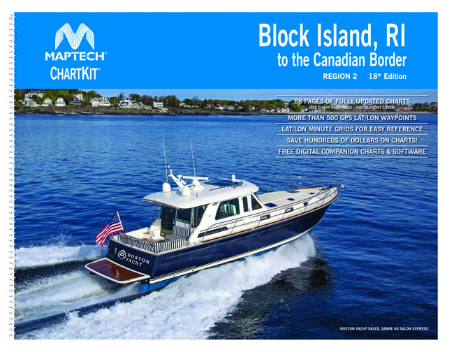 CHART KIT REGION 2 CANADIAN BORDER - BLOCK ISLAND