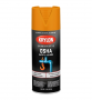 KRYLON SPRAY PAINT OSHA COLORS INTERIOR/EXTERIOR SAFETY ORANGE 12OZ