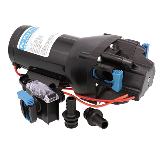 JABSCO PUMP PAR-MAX HD4 FRESHWATER 12 VOLT  4GPM 40 PSI