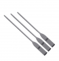 OAR PAINTED MARINE GRAY TRADITIONAL SHAFT EPOXIED BLADE TIP