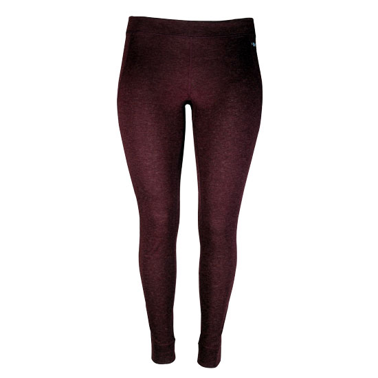 CARHARTT MIDWEIGHT BASE-LAYER WOMENS DEEP WINE HEATHER SMALL