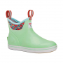 XTRATUF BEAUTY & THE BONEFISH 6" ANKLE DECK BOOT WOMENS SEAFOAM SIZE 7