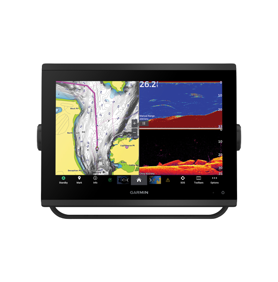 GARMIN GPSMAP 1243XSV 12" MFD US & CANADA NAVIONICS+ CHART CARD