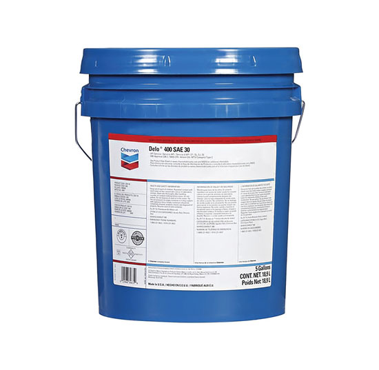 OIL CHEVRON DELO 400 SAE 30 5 GALLON PAIL