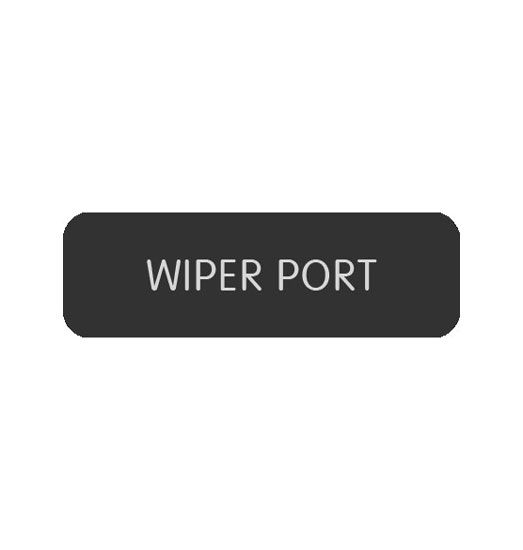 BLUE SEA 8063-0450 LABEL WIPER PORT LARGE FORMAT STYLE