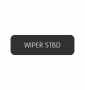 BLUE SEA 8063-0451 LABEL WIPER STBD LARGE FORMAT STYLE