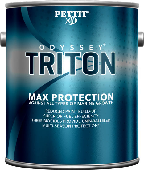 PETTIT PAINT ODYSSEY TRITON ABLATIVE BOTTOM PAINT BLUE GALLON