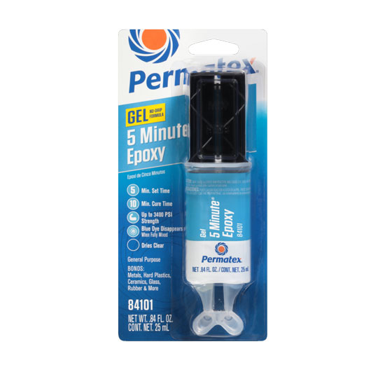 PERMATEX PERMAPOXY 5 MINUTE GENERAL PURPOSE 2 PART EPOXY ADHESIVE