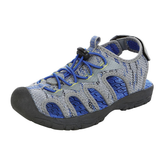 NORTHSIDE TORRANCE YOUTH SANDAL DARK GRAY & BLUE SIZE 4