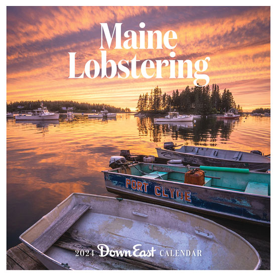 CALENDAR 2025 MAINE LOBSTERING WALL BY DOWNEAST