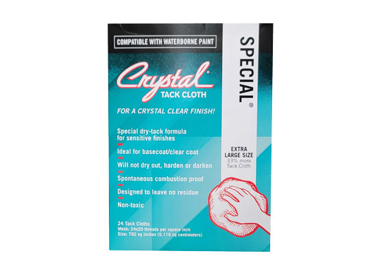 TACK CLOTH CRYSTAL 24"X36" (BY/EA)