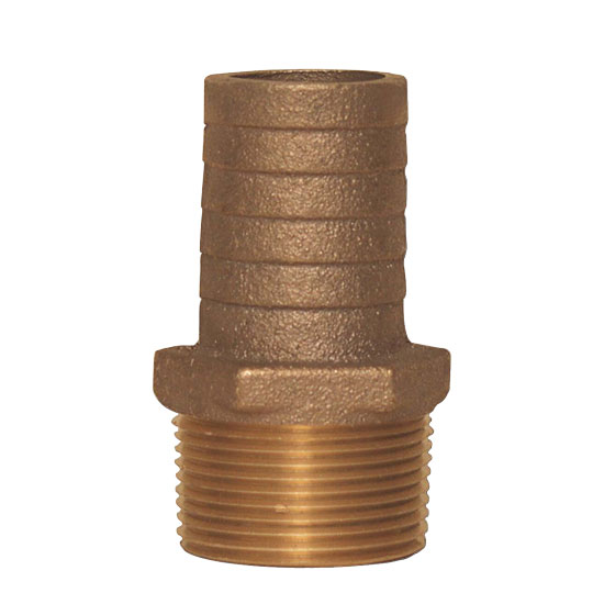 BUCK ALGONQUIN ADAPTER PIPE TO HOSE BRONZE 3"