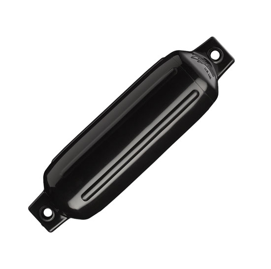 POLYFORM FENDER G2 BLACK 4-1/2" X 15-1/2" TWIN EYE