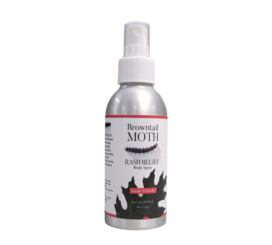 BROWNTAIL MOTH SPRAY 4OZ RASH RELIEF ALL NATURAL MADE IN MAINE