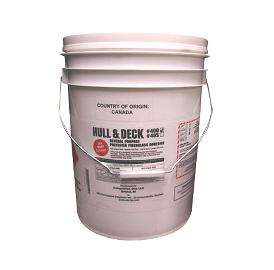 HULL & DECK PUTTY 5 GALLON BUCKET (USE MEKP HARDENER)
