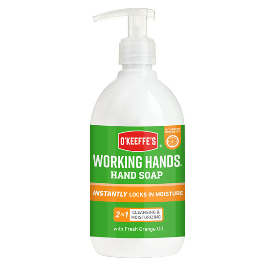 O'KEEFFE'S WORKING HANDS MOISTURIZING HAND SOAP 12OZ ORANGE SCENT