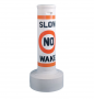 JIM-BUOY&REG; CAL-JUNE BUOY REGULATORY CAN STYLE 10" DIA "SLOW NO WAKE"