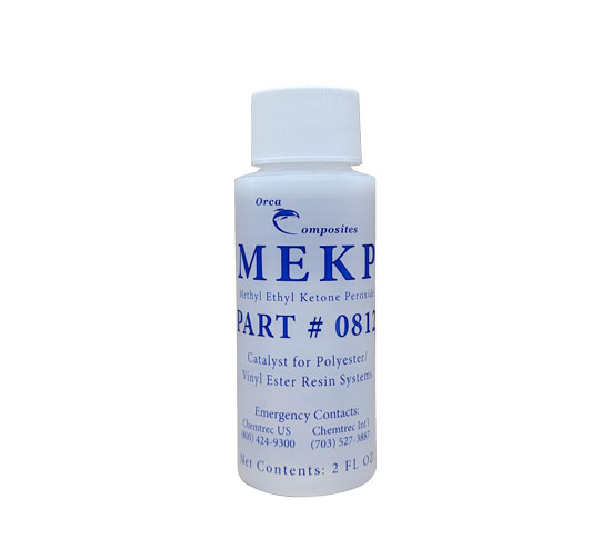 FIBERLAY FIBERGLASS HARDENER MEKP ORGANIC PEROXIDE CLEAR 2 OZ