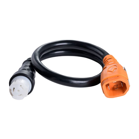 50A SMARTPLUG MALE TO 50A FEMALE TWIST-TYPE 4' LONG