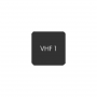 BLUE SEA 6520-0511 LABEL VHF 1 SQUARE FORMAT