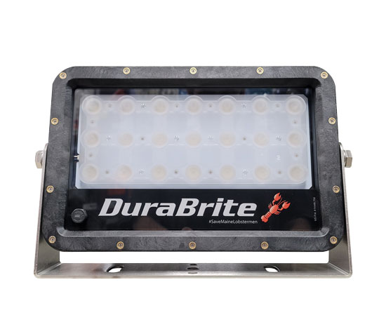 DURABRITE MINI SERIES BLACK FLOOD LIGHT SAVE MAINE LOBSTERMEN EDITION