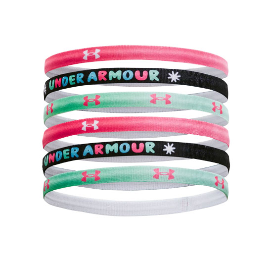 6 UA Performance Wristband 2-Pack