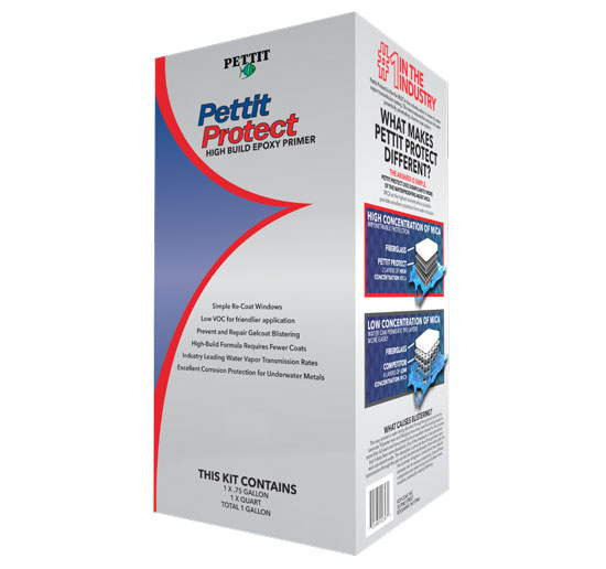 PETTIT PAINT PROTECT EPOXY PRIMER WHITE 3/4 GAL-1QT KIT 4100/4101