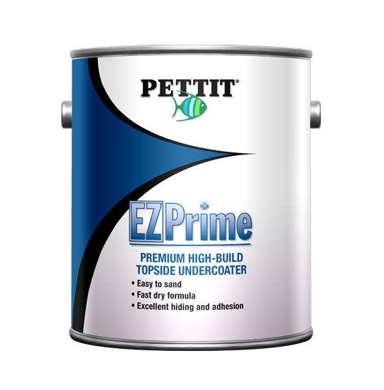 PETTIT PAINT EZ-PRIME PREMIUM HI-BUILD TOPSIDE UNDERCOATER WHITE GALLON