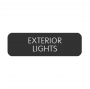 BLUE SEA 8063-0178 LABEL EXTERIOR LIGHTS LARGE FORMAT STYLE