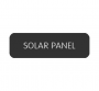 BLUE SEA 8063-0387 LABEL SOLAR PANEL LARGE FORMAT STYLE