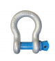 ANCHOR SHACKLE 1" GALV BLUE PIN IMPORTED WLL 17,000 LBS
